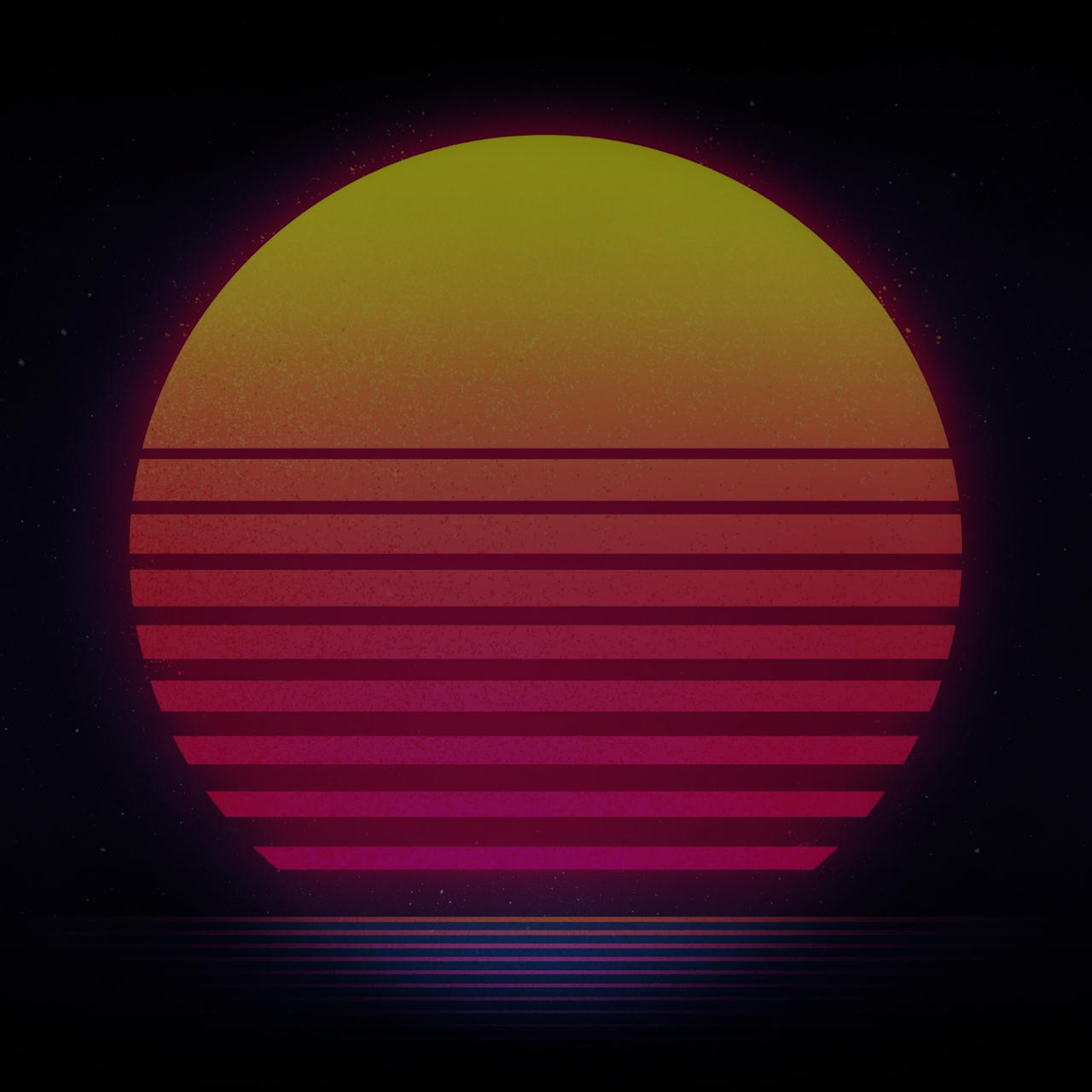 Synthwave car