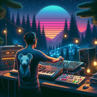 Synthwave car